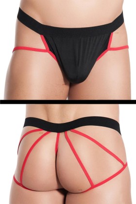 Schwarz/Roter Slip Bastien von Meseduce kaufen | Fesselliebe
