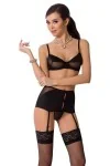 Schwarzes Sandra Set von Passion Erotic Line kaufen - Fesselliebe