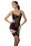 Schwarzes Paulina Chemise von Passion Erotic Line kaufen - Fesselliebe