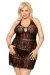 Schwarzes Chemise 1813 von Softline Plus Size