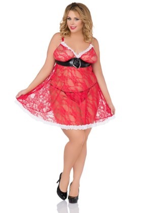 Rotes Chemise Sb/X04 von Andalea kaufen | Fesselliebe