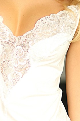 Ecru Short Bodysuit Altea von Kalimo kaufen | Fesselliebe