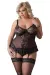 Schwarzes Korsett Estella 1816 von Softline Plus Size