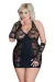 Schwarzes Chemise 1817 von Softline Plus Size