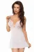 Weißes Chemise 1823 von Softline Romantic