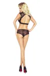 Schwarzes Expression Tendresse Set von Provocative Gold Lingerie kaufen - Fesselliebe