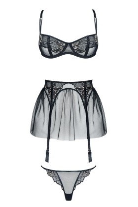 Schwarz/Goldenes Set Catherine von Demoniq Magnetic Collection kaufen | Fesselliebe