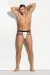 Aron Multistrap Jock G String Weiß von Meseduce