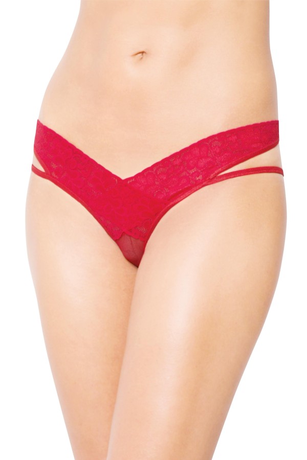 Roter String Ouvert 2438 von Softline kaufen | Fesselliebe