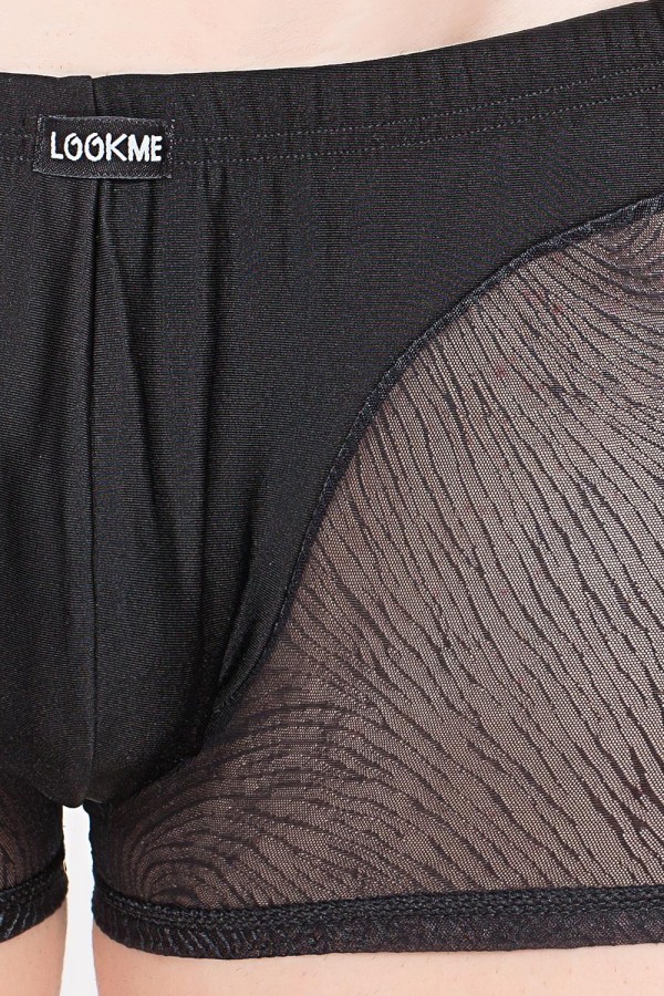Schwarze Boxer Short 704-67 von Look Me kaufen | Fesselliebe