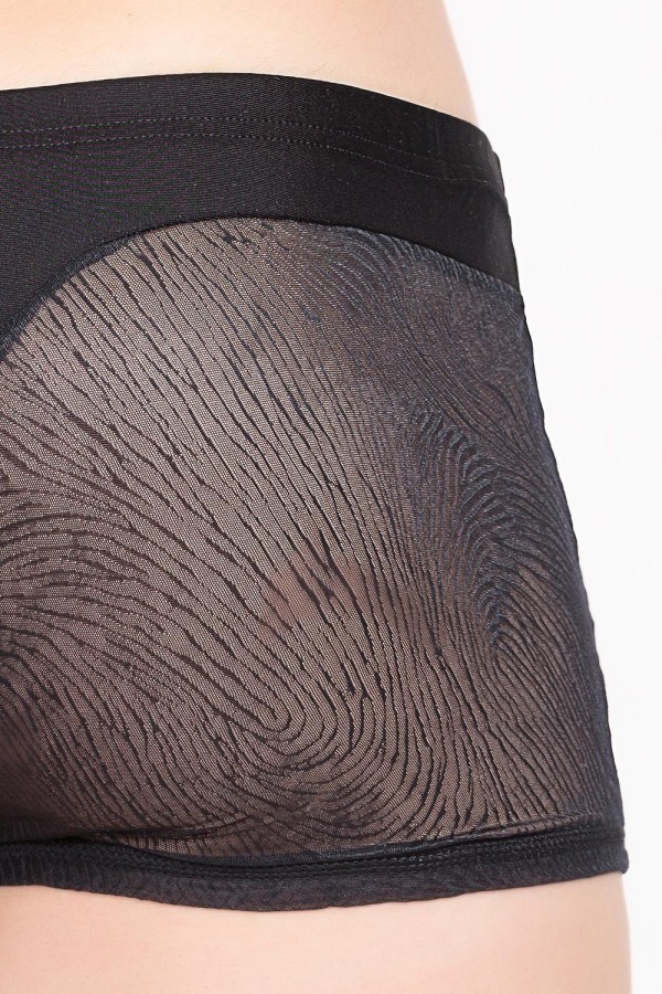 Schwarze Boxer Short 704-67 von Look Me kaufen | Fesselliebe