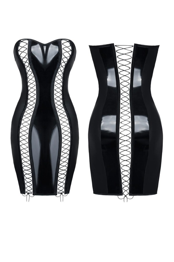 Schwarzes Minikleid Astrid von Demoniq Hard Candy Collection kaufen | Fesselliebe