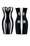 Schwarzes Minikleid Astrid von Demoniq Hard Candy Collection kaufen - Fesselliebe