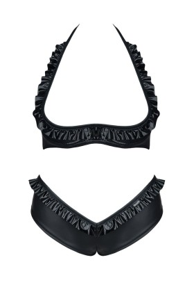 Schwarzes Set Lea von Demoniq Hard Candy Collection kaufen | Fesselliebe