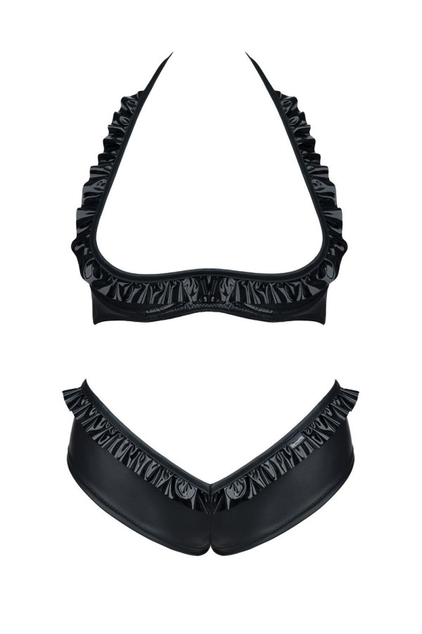 Schwarzes Set Lea von Demoniq Hard Candy Collection kaufen | Fesselliebe