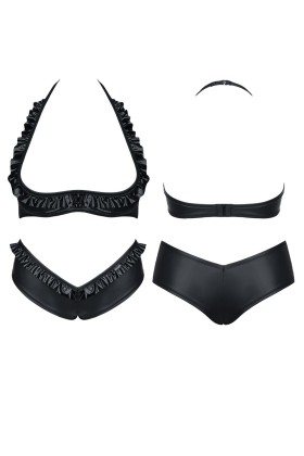 Schwarzes Set Lea von Demoniq Hard Candy Collection kaufen | Fesselliebe