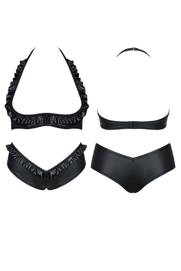 Schwarzes Set Lea von Demoniq Hard Candy Collection kaufen | Fesselliebe