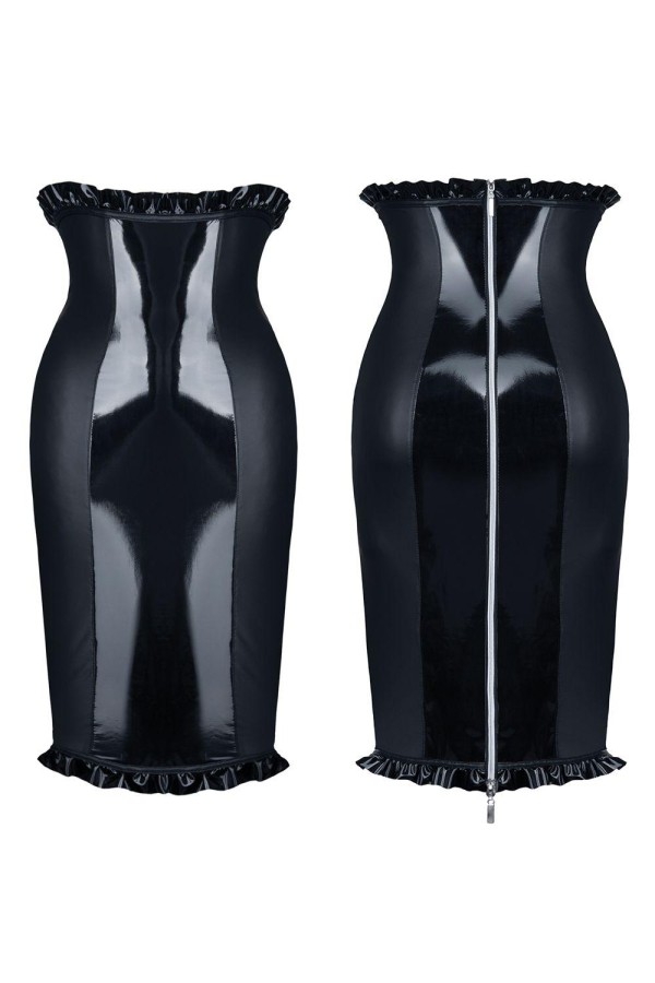 Schwarzer Rock Anja von Demoniq Hard Candy Collection kaufen | Fesselliebe