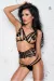 Schwarzes Loretta Set von Meseduce Gold And I Collection