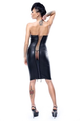 Schwarzes Kleid Ellen von Demoniq Hard Candy Collection kaufen | Fesselliebe