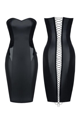 Schwarzes Kleid Ellen von Demoniq Hard Candy Collection kaufen | Fesselliebe