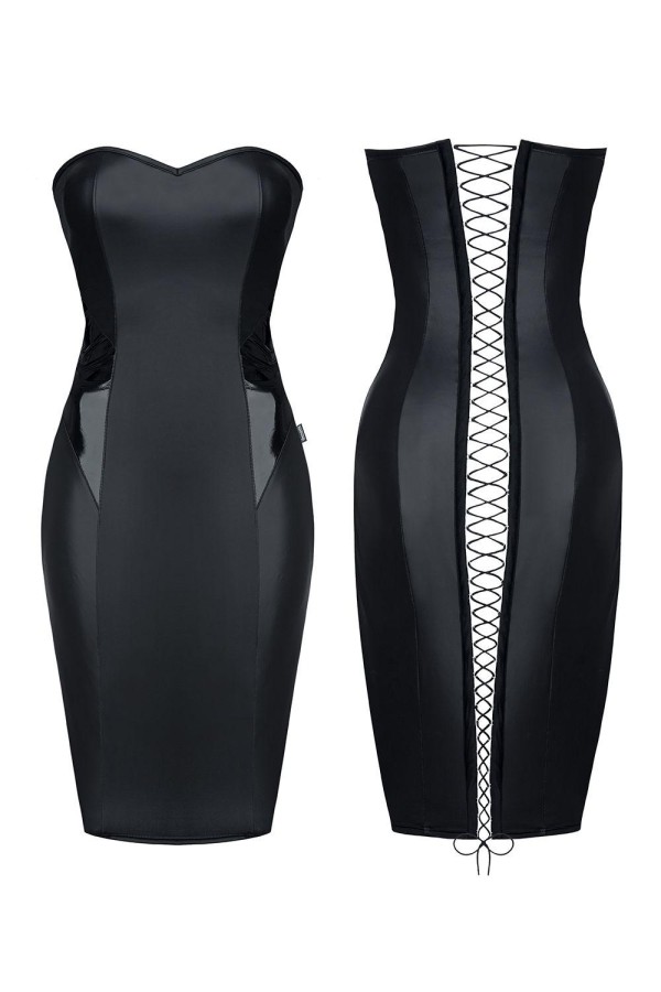 Schwarzes Kleid Ellen von Demoniq Hard Candy Collection kaufen | Fesselliebe