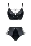 Schwarzes Set Jessica von Demoniq Hard Candy Collection kaufen - Fesselliebe