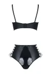 Schwarzes Set Jessica von Demoniq Hard Candy Collection kaufen - Fesselliebe