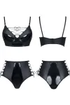 Schwarzes Set Jessica von Demoniq Hard Candy Collection kaufen - Fesselliebe