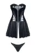 Schwarzes Minikleid Rita von Demoniq Hard Candy Collection