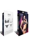 Schwarzes Set Gabrielle von Demoniq Look At Me Collection kaufen - Fesselliebe