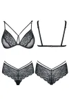 Schwarzes Set Grace von Demoniq Look At Me Collection kaufen - Fesselliebe