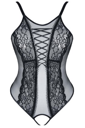 Schwarzer Ouvert Body Margot von Demoniq Look At Me Collection kaufen | Fesselliebe