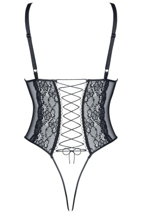 Schwarzer Ouvert Body Margot von Demoniq Look At Me Collection kaufen | Fesselliebe