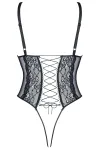 Schwarzer Ouvert Body Margot von Demoniq Look At Me Collection kaufen - Fesselliebe