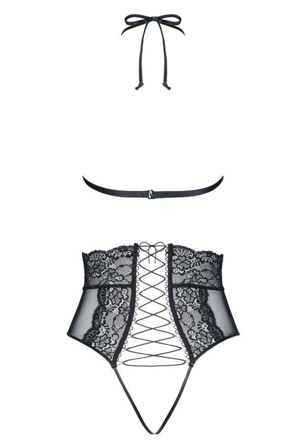 Schwarzes Set Mireille von Demoniq Look At Me Collection kaufen | Fesselliebe