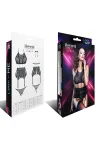 Schwarzes Set Vanda von Demoniq Look At Me Collection kaufen - Fesselliebe