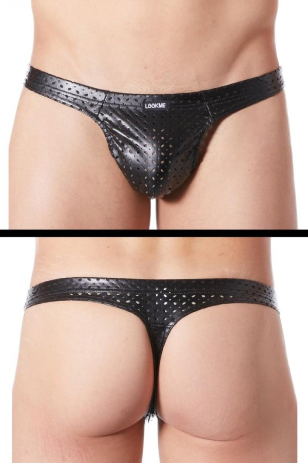Schwarzer Herren String Tender 811-57 von Look Me kaufen | Fesselliebe