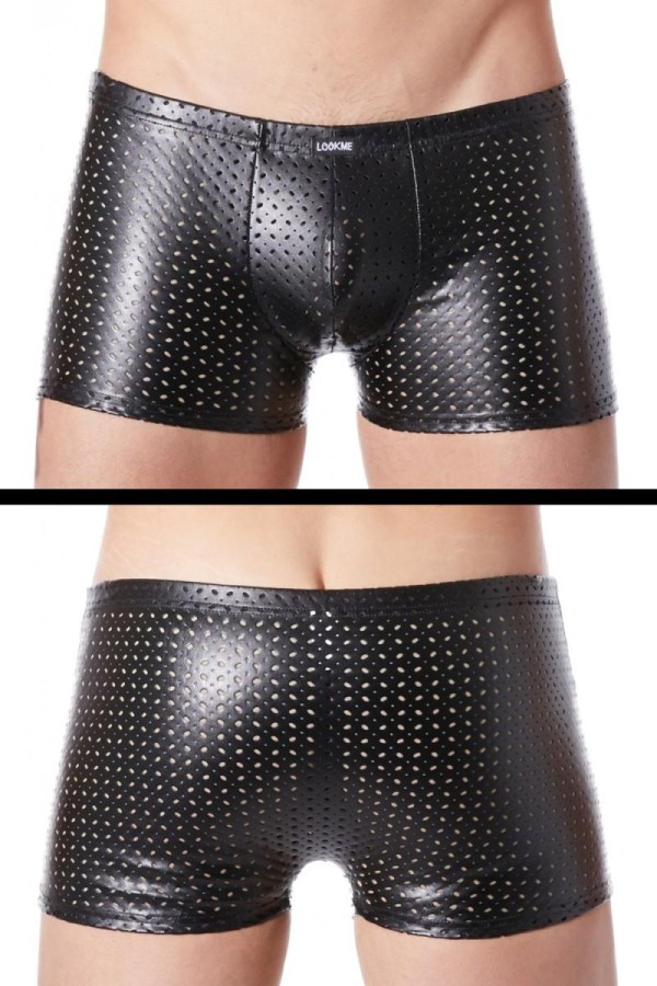 Schwarze Herren Boxer Short Tender 811-67 von Look Me kaufen | Fesselliebe