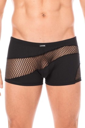 Schwarze Boxer Short Shade 803-67 von Look Me kaufen | Fesselliebe