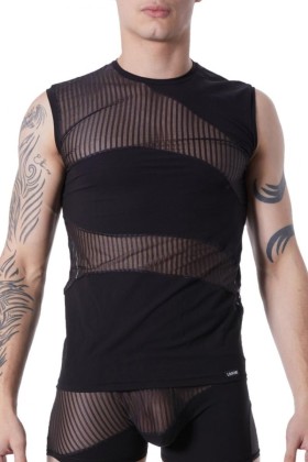 Schwarzes T-Shirt Shade 803-77 von Look Me kaufen | Fesselliebe