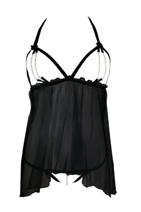 Schwarzes Chemise Lilith von Anais Apparel Luxury Lingerie kaufen | Fesselliebe