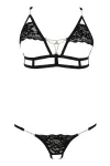 Schwarzes Set Kyane von Anais Apparel Luxury Lingerie kaufen - Fesselliebe