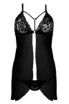 Schwarzes Chemise Maya von Anais Apparel Luxury Lingerie kaufen - Fesselliebe