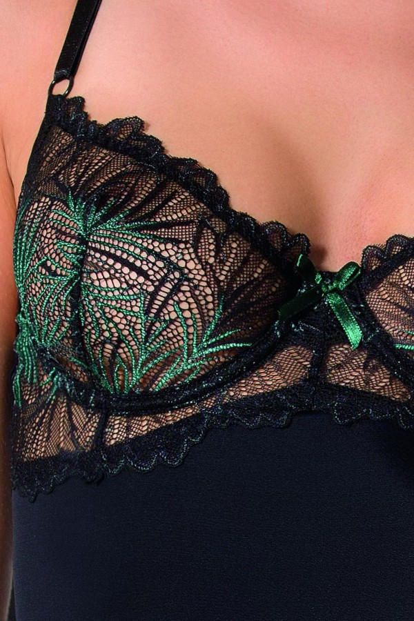 Schwarzer Body Floris von Passion kaufen | Fesselliebe