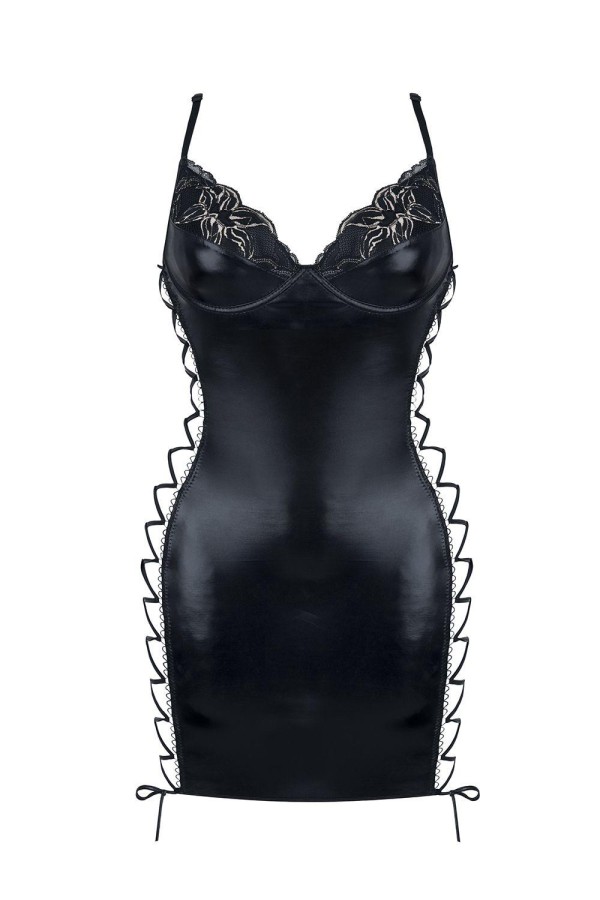 Schwarzes Minikleid Aline von Demoniq Magnetic Collection kaufen | Fesselliebe