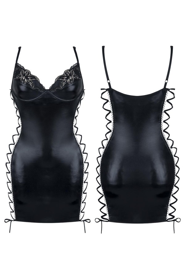 Schwarzes Minikleid Aline von Demoniq Magnetic Collection kaufen | Fesselliebe