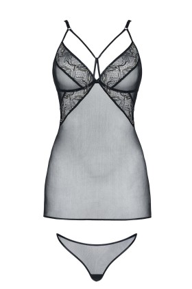 Schwarzes Minikleid Lucette von Demoniq Magnetic Collection kaufen | Fesselliebe