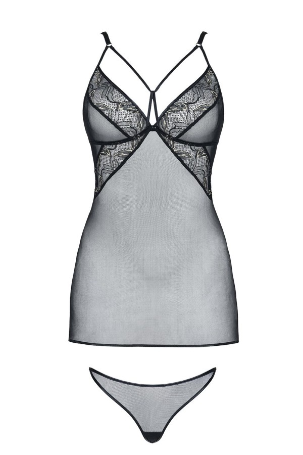 Schwarzes Minikleid Lucette von Demoniq Magnetic Collection kaufen | Fesselliebe
