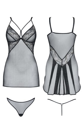 Schwarzes Minikleid Lucette von Demoniq Magnetic Collection kaufen | Fesselliebe